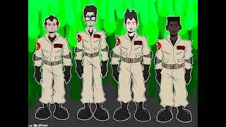 Ghostbusters Cartoon Designs