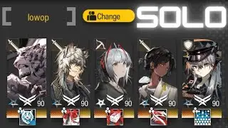 [Arknights] Defence Protocols - Solo 5 Op No Leak - Old Plate Ruins Challenge
