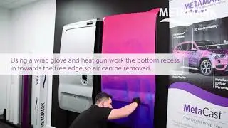 Metamark – Vehicle Wrapping Tutorial using MetaCast MDC Digital Wrap Film