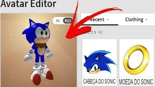 Como VIRAR o SONIC !!! no ROBLOX ( IDENTICO !! )