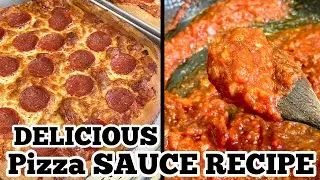 Pizza Sauce Recipe || Homemade Pizza Sauce