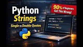 Python Strings Explained in 8 Minutes (90% of Beginners Get This Wrong!)
