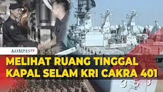 Kapal Selam TNI AL, KRI CAKRA 401, Begini Penampakan Ruang Tinggal nya
