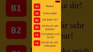 Vermeide diese Fehler! Bessere dein Deutsch von A1 bis C2! ❌✅