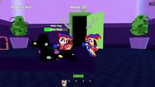 Roblox Circus Tower Defense how to kill the Holly dog!