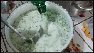 Окрошка на кефире и минеральной воде. Запомните этот рецепт и быстрее готовьте.
