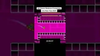 Geometry Dash Level Completed into New Year 2024 #geometrydash