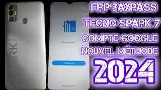Comment débloquer le compte google tecno spark 7_Africa_frp