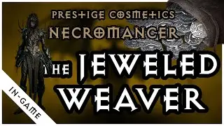 The Jeweled Weaver | Diablo IV Cosmetics (Necromancer) | In-Game (4K) | 2,400 Platinum