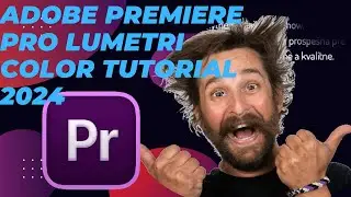 adobe premiere pro lumetri color tutorial 2024