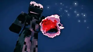 Test VFx alight motion ( Minecraft - Prisma 3D animation )