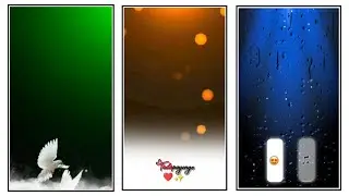 Template Video Background Full Screen | light Effect | Kinemaster Template Black Screen Status