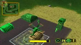 PS1 игра  Army Men   Air Attack 2