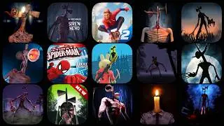 Siren Head Goosebumps 💥 Forest Monster 🔫 Spider Fighter 2 💥 Siren Head The Survival...✨