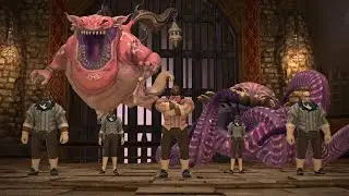 Final Fantasy XIV: Throwback tribute! WoL vs Ultros and Typhon