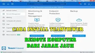 TUTORIAL INSTALL TEAMVIEWER DAN CARA REMOTE KOMPUTER JARAK JAUH