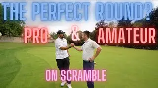 Pro & Amateur in Scramble Showdown: Aiming for the Perfect 18 Holes! ⛳️ #GolfChallenge #ProAmGolf
