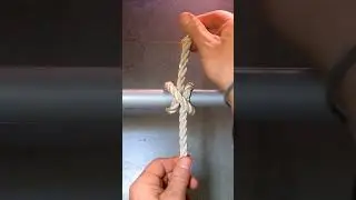How to tie a Clove Hitch #sailorknots