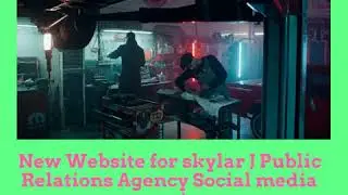 New Website for skylar J Public Relations Agency Social media management company