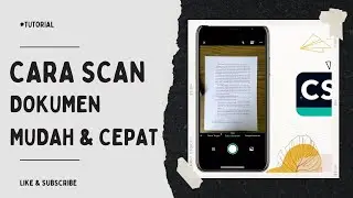 Cara Scan Pakai Aplikasi Camscanner di Handphone | Scan dan Kirim Berkas PDF & JPG