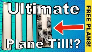 HOW TO BUILD a Modular Woodworking Plane Till | Free Plans!