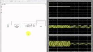 Matlab Simulation of  Frequency Modulation and Demodulation of an FM Transmitted Signal