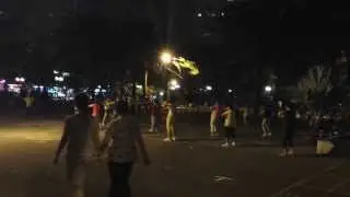 Ladies working out in a Saigon Park