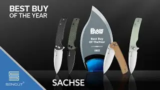 SENCUT Sachse Button Lock/Flipper Knife