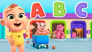 ABC Song | Learn the Alphabet | Lalafun Nursery Rhymes & Original Kids Songs