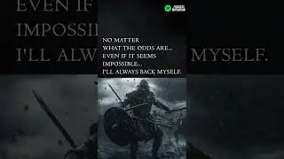 I'LL ALWAYS BACK MYSELF! No matter what!
