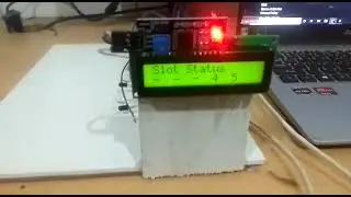 car parking project using Arduino controller.