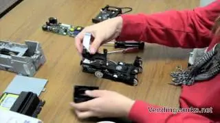 MEI VN series bill Validator, changing belts-provided by Vending Works