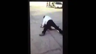 drunk men boxing Las Vegas
