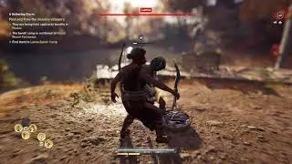 Accidentally slaying hunters in Lamia Hunter's Camp AC® Odyssey
