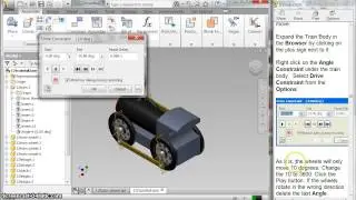 IED train drive constraints