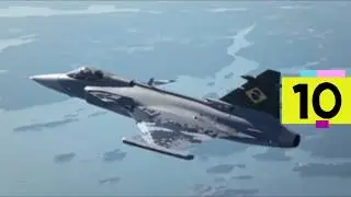 Gripen da FAB: Caças & Musicas - Tutorial OBS Studio Tela Inteira
