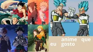 todo os animes que eu gosto