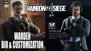 Warden Bio and Customization (Loadout, Headgear, Uniforms) - Rainbow Six Siege