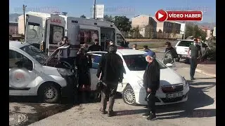 Araçta sıkışan yaralıyı AFAD ekipleri kurtardı