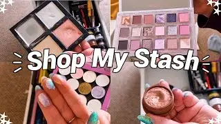 SHOP MY STASH 2022// Bi- Monthly Makeup Basket //Shopping My Makeup Collection