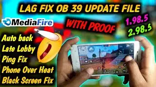 Ob 39 Update Lag Fix | Fix Lag Free Fire 1.98.5 Update | Ff Max 2.98.5 Update | Ff Lag Problem Solve
