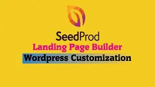 Seedprod Landing Page Builder Wordpress Customization - 12
