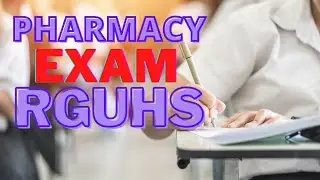 RGUHS EXAM UPDATE | All Pharma Courses exam date announced |