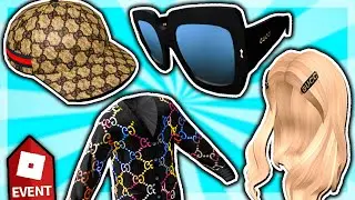 How to get ALL ITEMS in GUCCI TOWN EVENT!! (Roblox)
