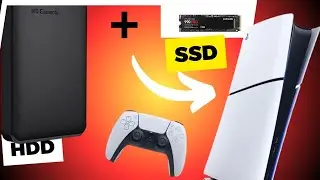 Cómo poner SSD M.2.+ HDD USB a un PS5 Slim ?