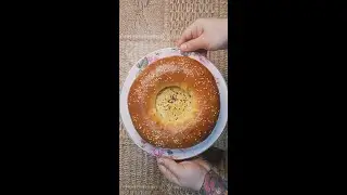 Хлеб в магазине больше не покупаю. Нежнейшая узбекская лепешка в духовке. Краткий рецепт.
