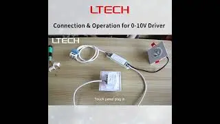 How to connect 0-10V LED Driver & LED Controller?
