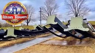 Nemesis Will Return To Alton Towers In 2024 With A NEW Colour Scheme!