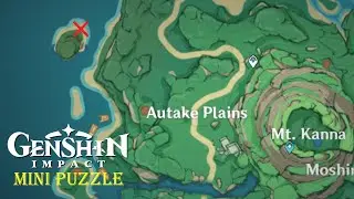 Mini Puzzle Autake Plains Northwest Tsurumi Island - Genshin Impact