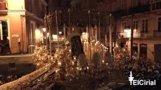 CORONACION VIRGEN DE LA SOLEDAD DE MENA MALAGA 2016 CARRETERIA Y TRIBUNA DE LOS POBRES HD